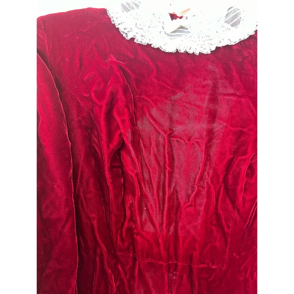 Vintage velvet gown - Picture 5 of 9